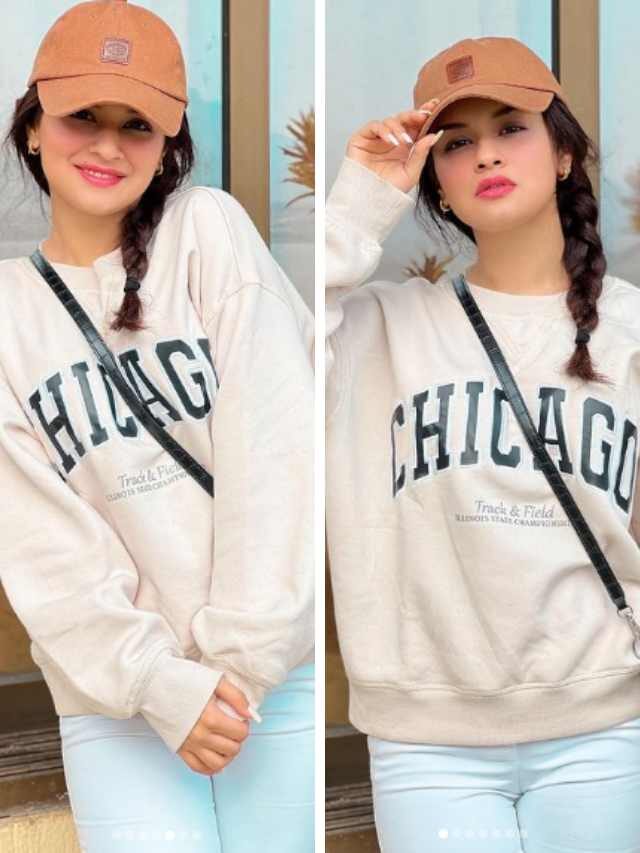 Avneet Kaur ने कैजुअल ड्रेस से बेहद खूबसूरत लग रही हैं