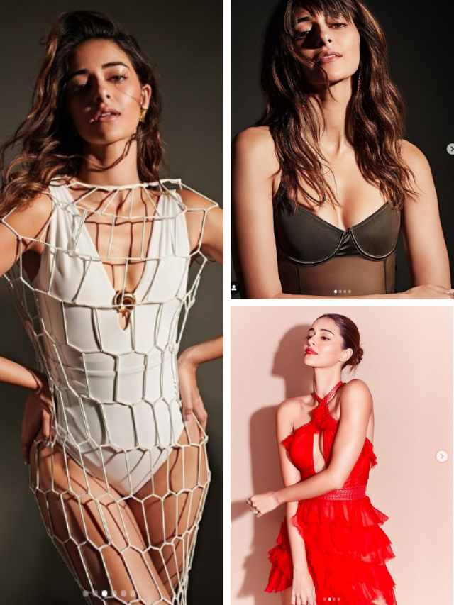 Ananya Pandey got the latest photoshoot done, looks very hot and sexy
